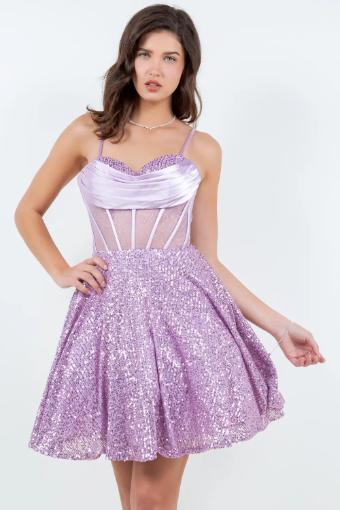 Cinderella Couture Style #8126J #0 Lilac thumbnail